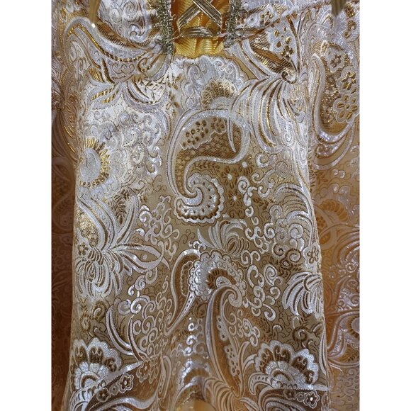 Costume Goldilocks Adult Storybook Fairy Tale Fancy Dress Up Halloween 3 Piece - Picture 14 of 14